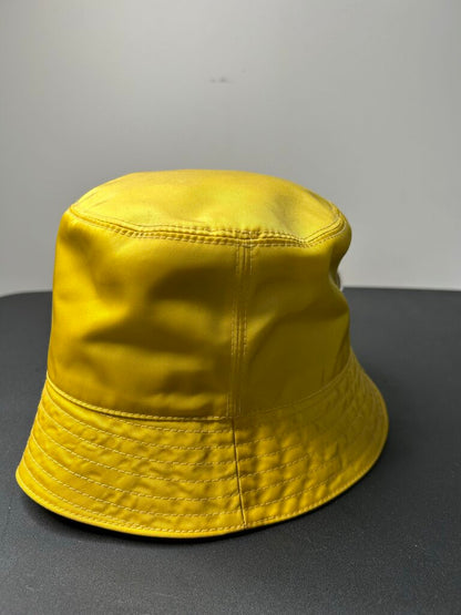 Preowned Prada Bucket Hat Yellow
