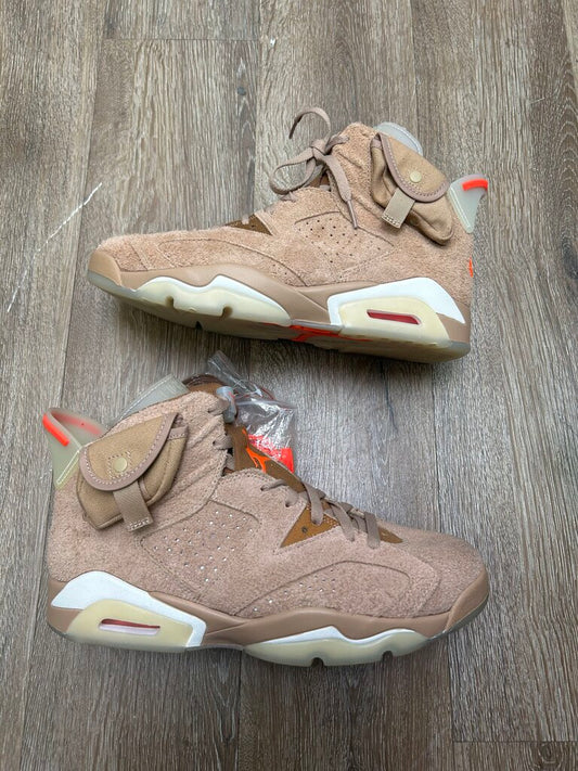 New Jordan 6 British Khaki sz.9.5
