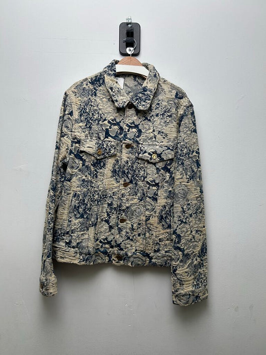 Preowned Louis Vuitton Distressed Denim Jacket sz.50