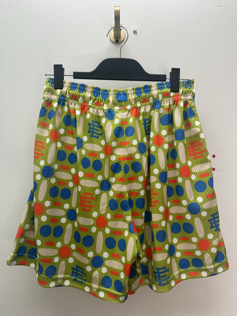 New Eric Emanuel EE Groovy Green Shorts sz.XL