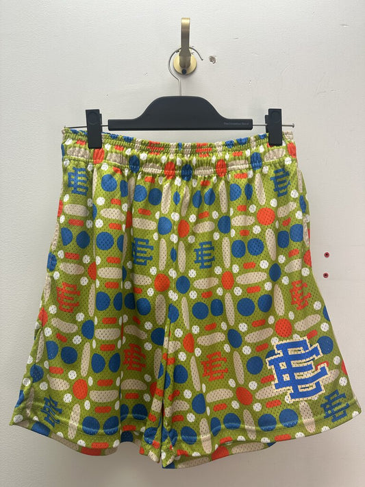New Eric Emanuel EE Groovy Green Shorts sz.XL