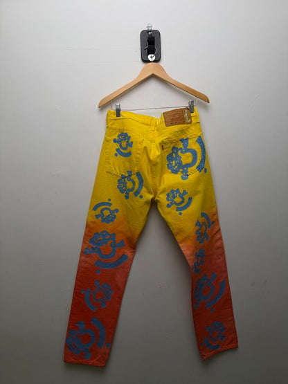 Preowned Denim Tears B-stroy Yell & Pink sz.32