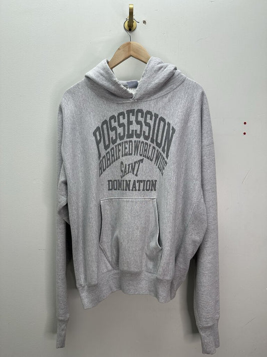 New Saint Michael Possession Grey Hoodie sz.L