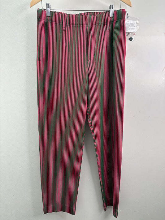 New Issue Miyake Pink Green Pants size 3