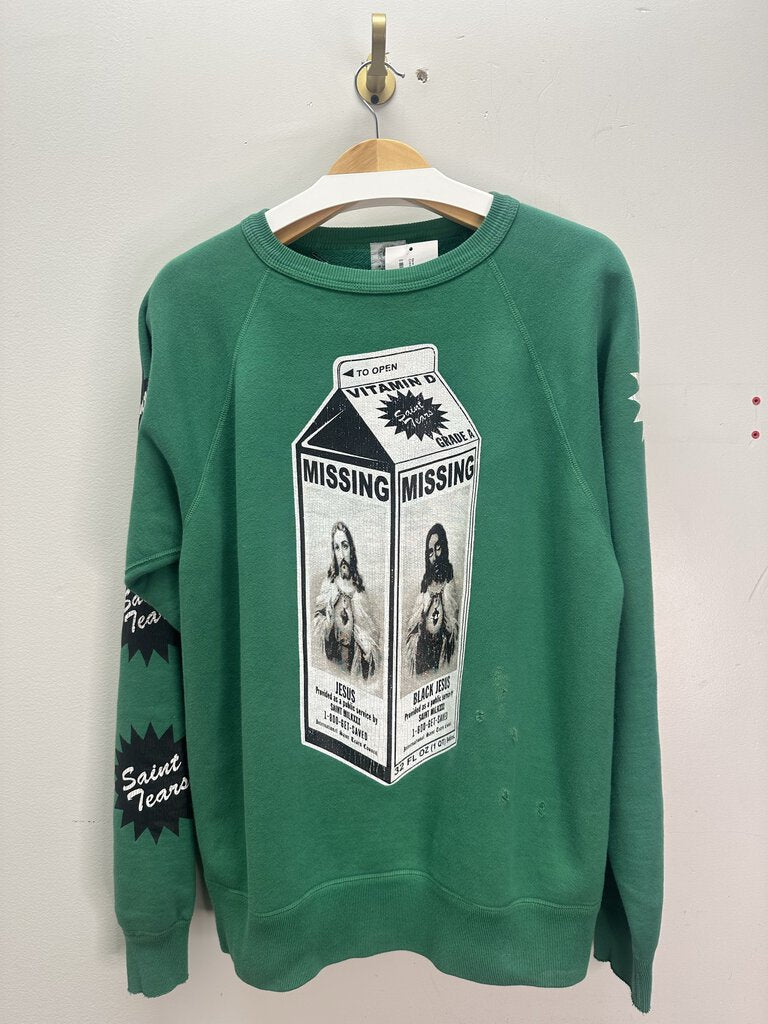 New Saint Michaels Green Crewneck sz.M