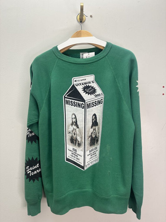New Saint Michaels Green Crewneck sz.M