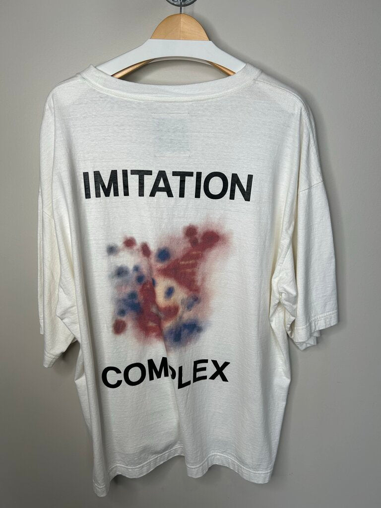 New MMY Clown Cream White Tee size 48