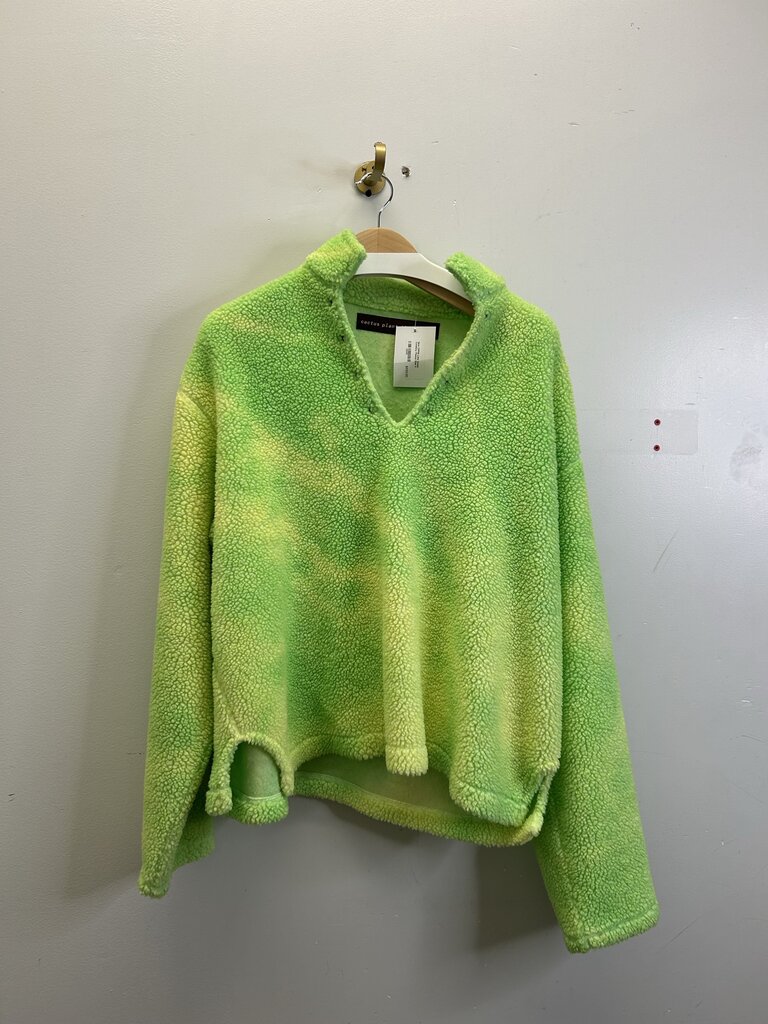 New CPFM Lime Green Cowboy Fleece Size 2