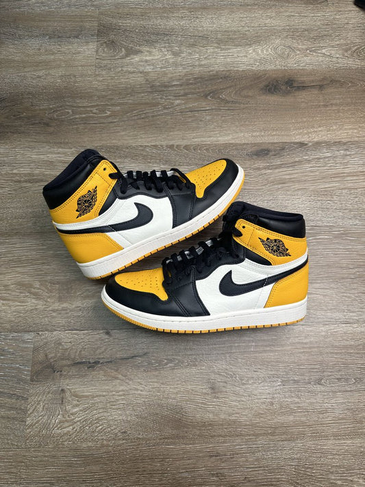 Preowned Jordan 1 Taxi Orange Size 8