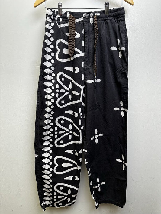 Kapital Black Paisley Trouser sz.3