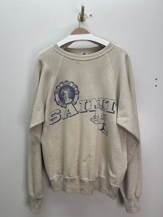 New Saint Michael Mile High Crewneck Size Large