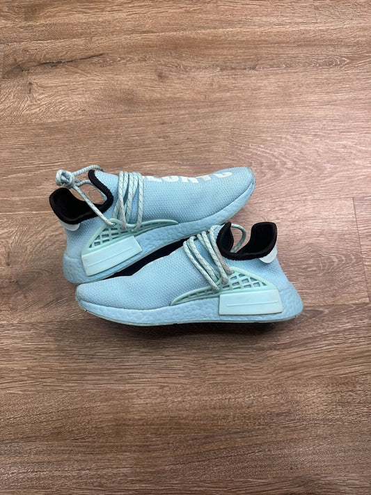 Preowned Adidas Human Race Light Blue Size 6 (No Box)