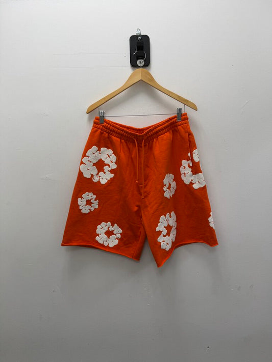 New Denim Tears Orange Shorts Size Large