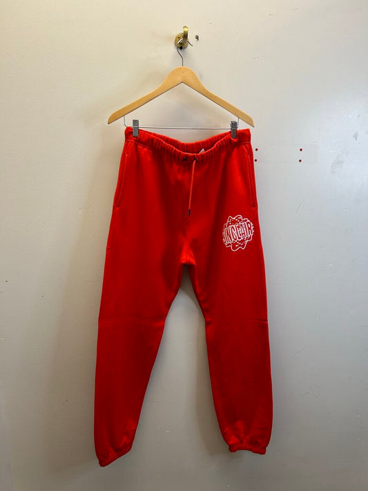 New Sinclair Orange Sweatpants Size Large