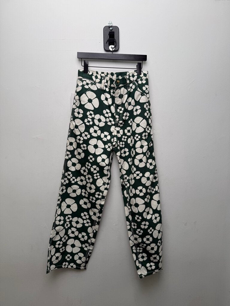 New Marni Carhartt Green Pants Size Small