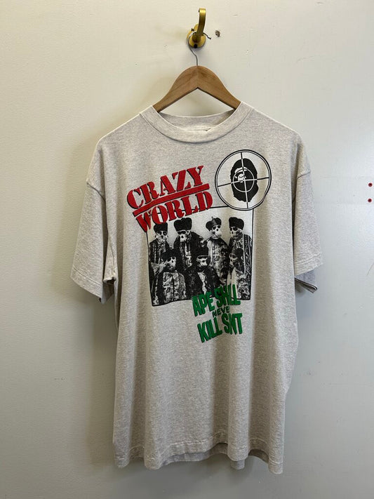New Saint Michaels Bape Crazy World Tee Size Large