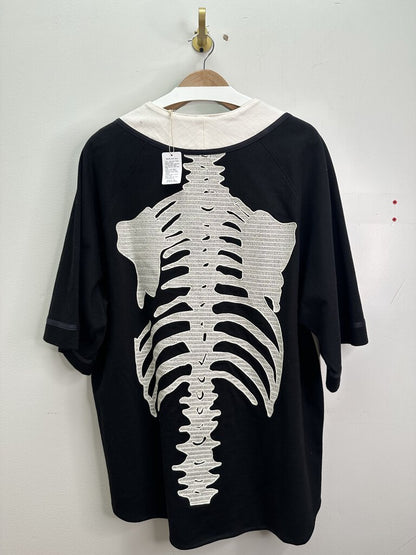 New kapital Bone Baseball Jersey White Size 3