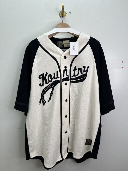 New kapital Bone Baseball Jersey White Size 3