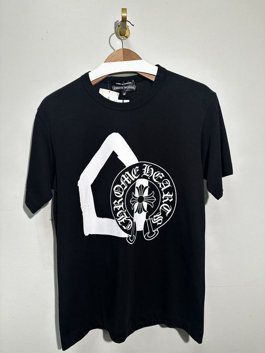 New Chrome Hearts CDG DSM Black Tee Size Small