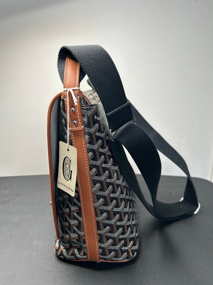 New Goyard Brown Messenger Bag
