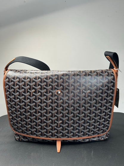 New Goyard Brown Messenger Bag