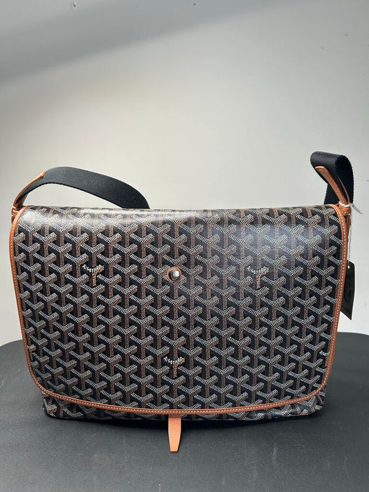 New Goyard Brown Messenger Bag