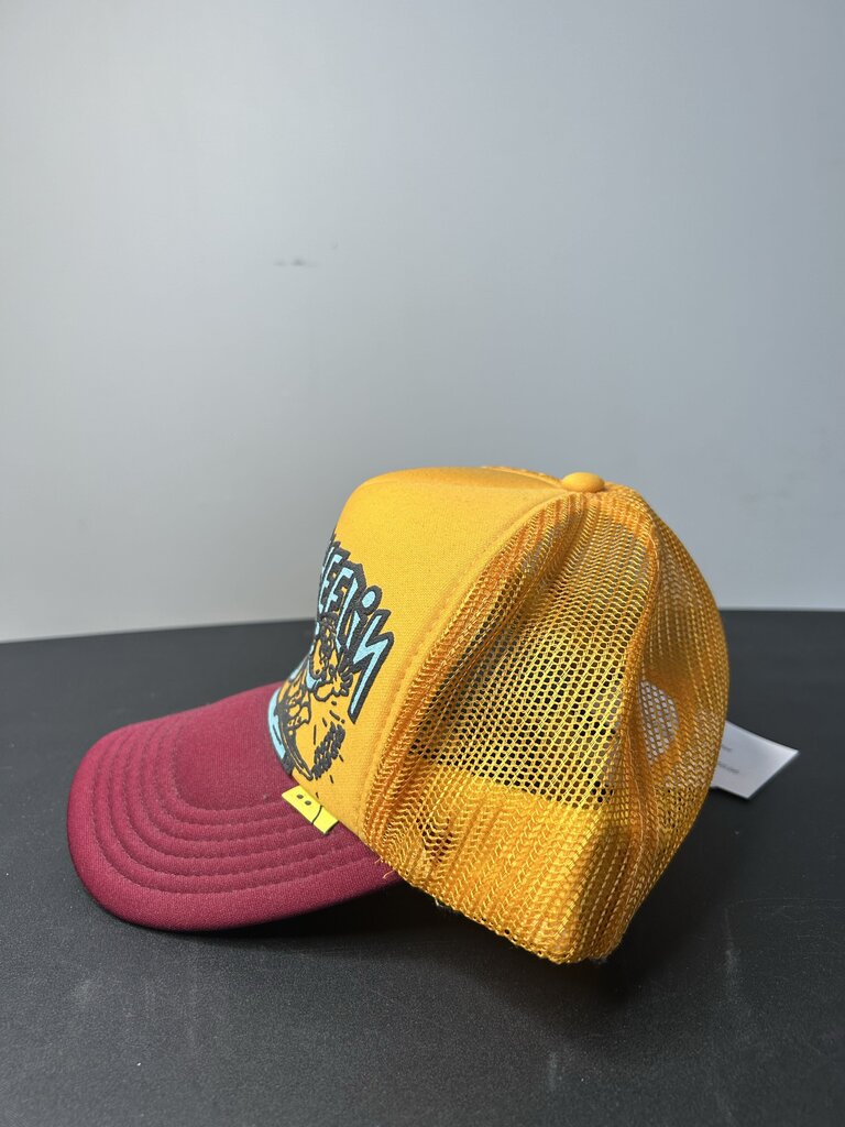 New Kapital Yellow Red Trucker Hat