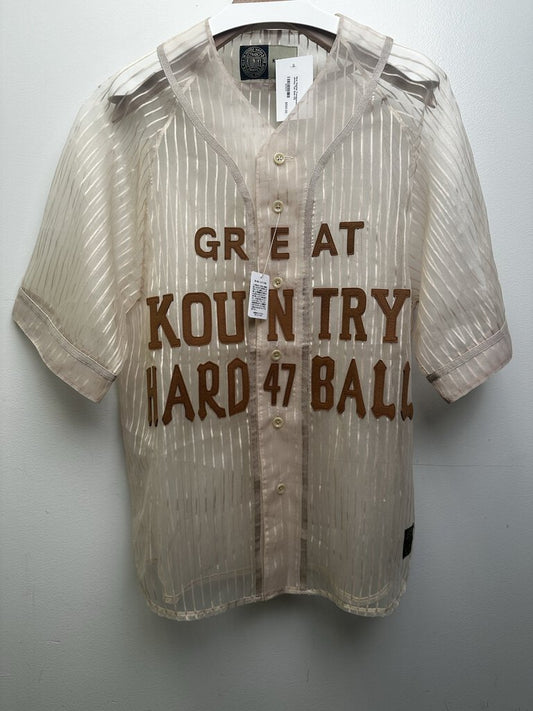 New Kapital Transparent Jersey Tan Size OS