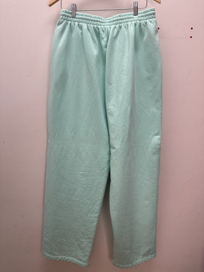 Preowned Balenciaga Teal Sweatpants Size Large