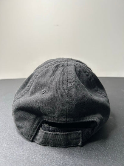 Preowned Balenciaga Black BB Dad hat