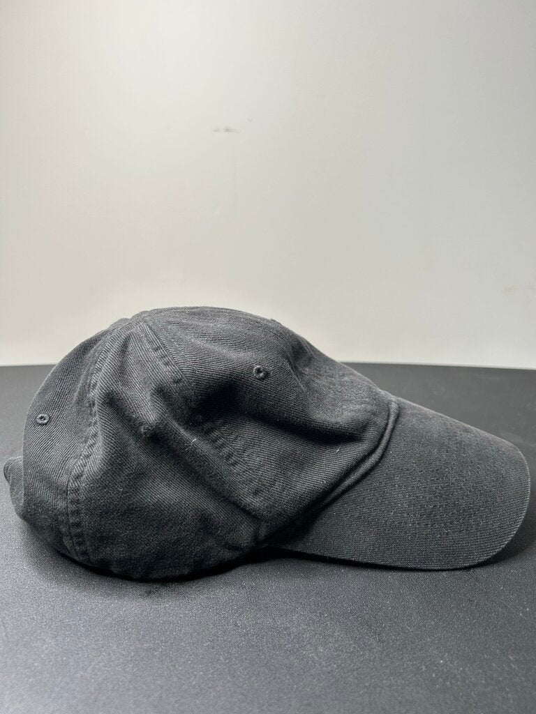 Preowned Balenciaga Black BB Dad hat