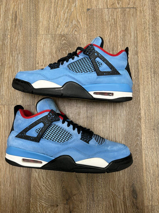 Preowned Jordan 4 Travis Scott Size 11.5