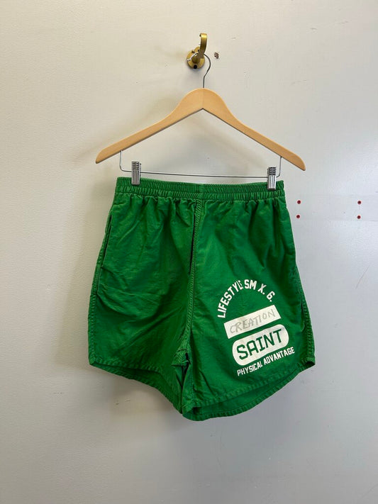 New Saint Michaels Physical Advantage Green Shorts Size Small