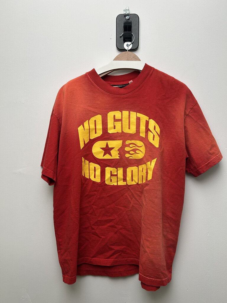 New Hellstar No Guts No Glory Red Tee Size XL
