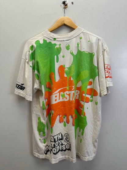 New Hellstar Cream Mouth tee Size Large