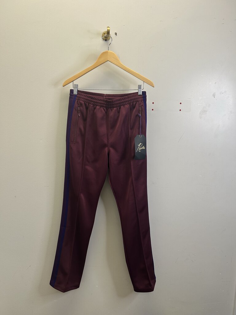 New Needles Maroon Purple Track Pants Size Small
