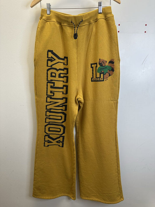 New Kapital Yellow Kountry Sweatpants Size 4