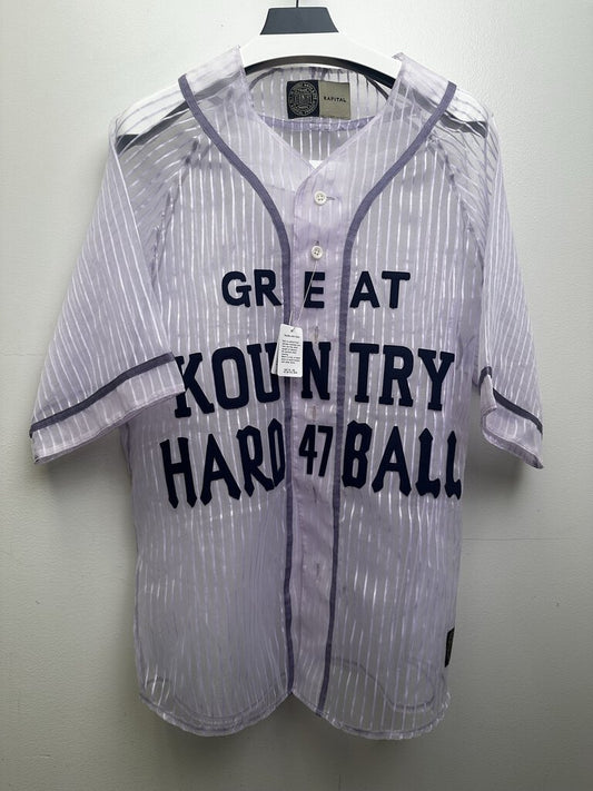 New Kapital Baseball Purple Jersey Size OS