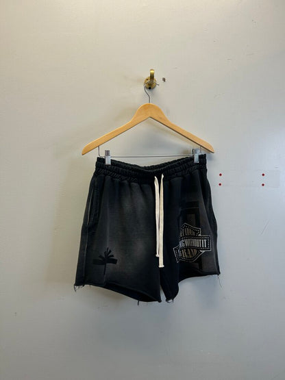 New vertabrae Black Harley Shorts Size Medium