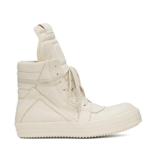 New Rick Owens Geobasket Cream size 34