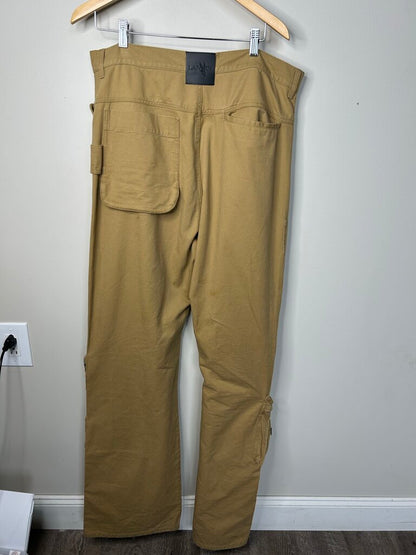 New Lanvin Cargo Khaki Pants Size 36