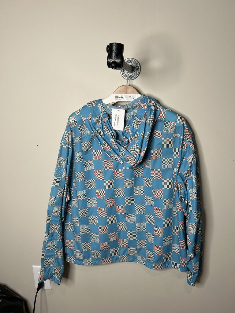 New Louis Vuitton Damier Baby Blue Windbreaker Size 50