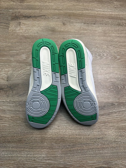 Preowned Jordan 2 Lucky Green Size 10.5