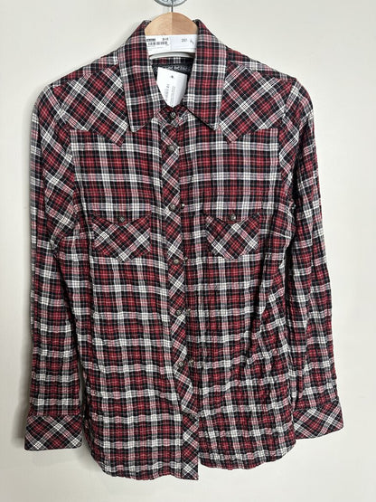 Preowned Chrome Hearts Red Flannel Size Medium