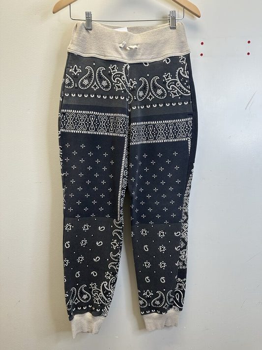 New kapital Bandana Black Sweatpants Size 1