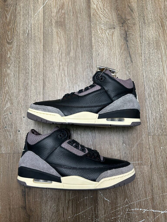 New Jordan 3 A Ma Maniere Black size 11W(9.5)