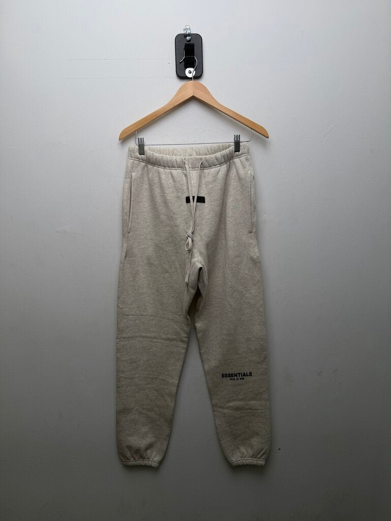 New Essentials Light Oatmeal Sweatpants Size Small