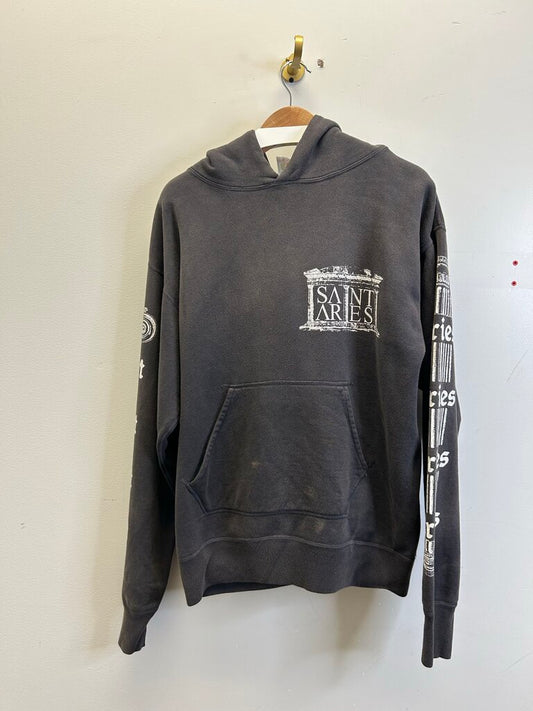 New Saint Aries Grey Hoodie Size XL