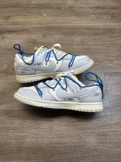 Preowned Off White Dunk Lot 8 Size 11.5