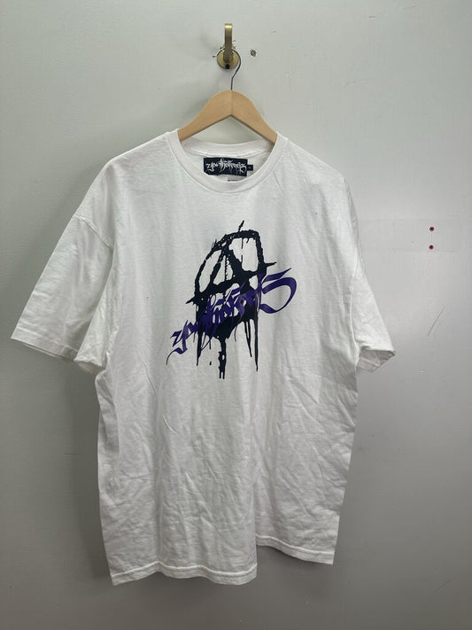 Preowned Youth Of Paris White Purple Tee Size 4